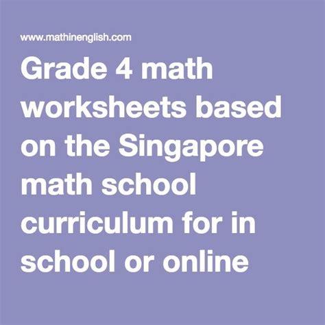 singapore math classes online